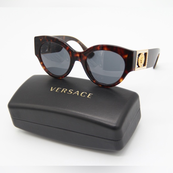 NEW VERSACE SUNGLASSES VERSACE VE4438B 108/87 WOMEN’S VERSACE MOD 4438-B, VE4438 - Picture 2 of 12